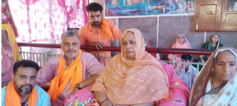 प्राचीन दुर्गा मंदिर (भामेश्वरी मंदिर) भाम में 25 मई को मूर्ति स्थापना दिवस मनाया जाएगा-बहन विनोद कुमारी